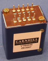CA-18-VTB9046 - Transformer: Audio Input (Line Level)