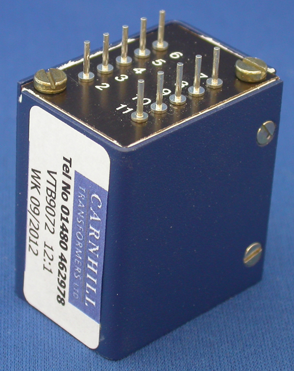 CA-18-VTB9072 - Transformer: Audio Input (12:1 DI)