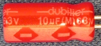 DU-09-007 - Capacitor: 10uF 63v 105C Radial