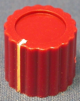 GC-04-012 - Knob: 17mm - Maroon (for 1/4inch shaft)