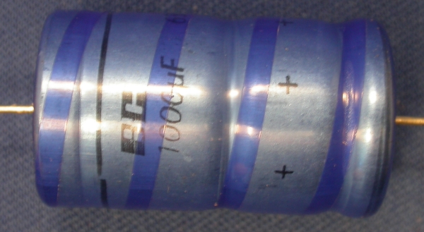 BC-09-008 - Capacitor: 1000uF 63v 85C Axial