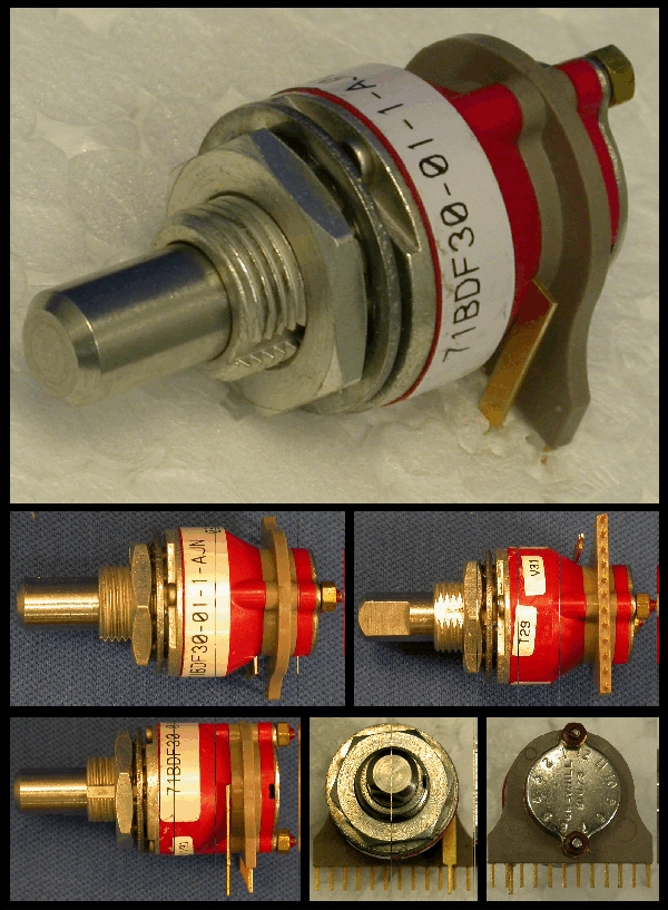 GR-03-009 - Rotary Switch; 12 way, 1 pole, 1 gang - Shorting (MBB)