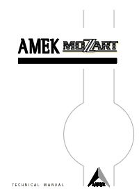 AML-13-004 - Technical Manual: AMEK Mozart