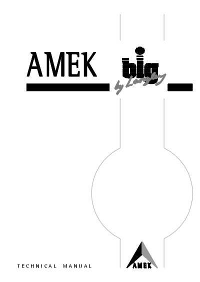AML-13-009 - Technical Manual: AMEK 