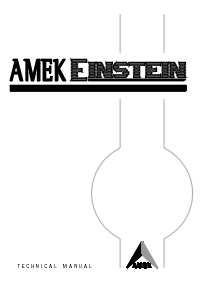 AML-13-013 - Technical Manual: AMEK Einstein