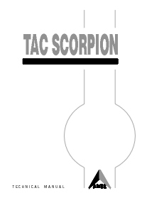 AML-13-001 - Technical Manual: TAC Scorpion